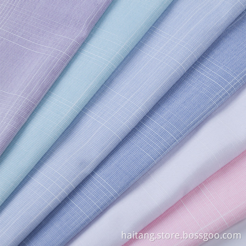Dobby Cotton fabric Leisure Moisture Fabric Ventilate Shirt